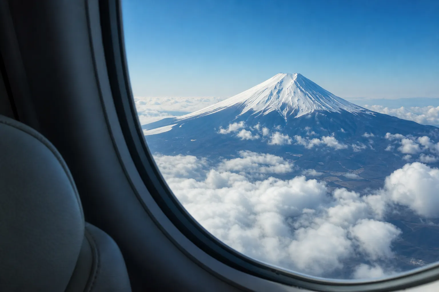 views of Mount Fuji