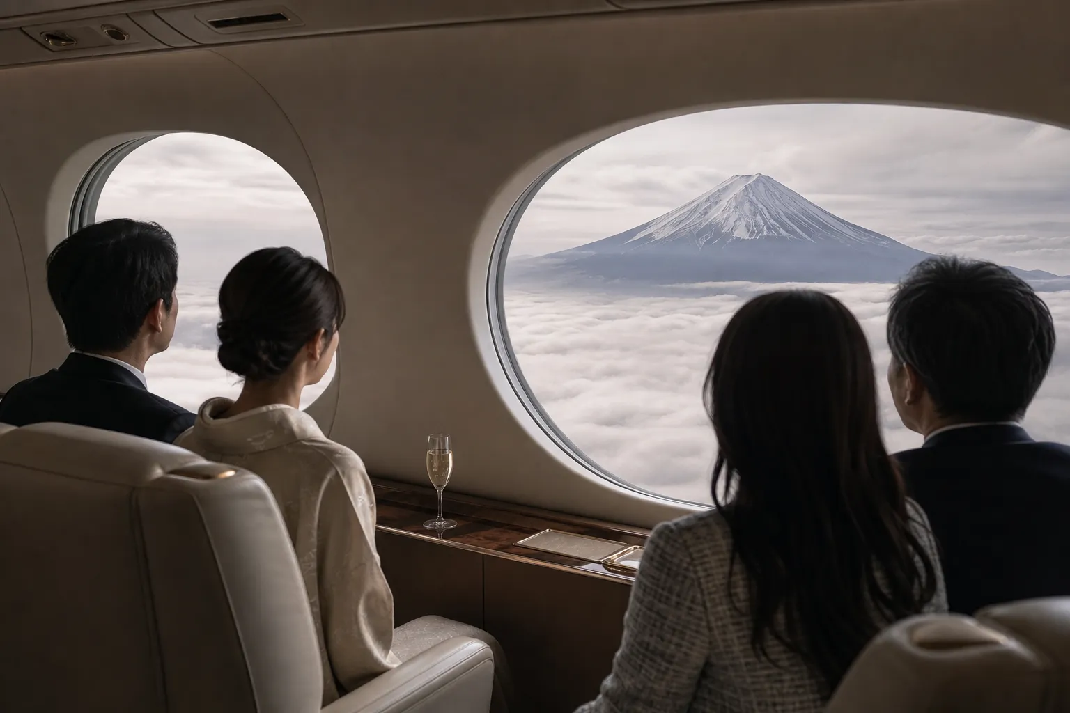 views of Mount Fuji