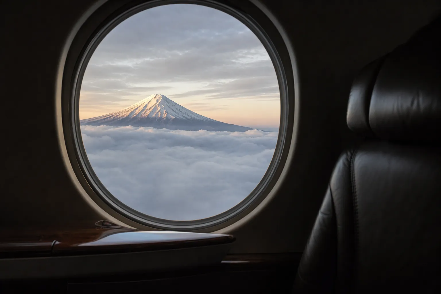 views of Mount Fuji