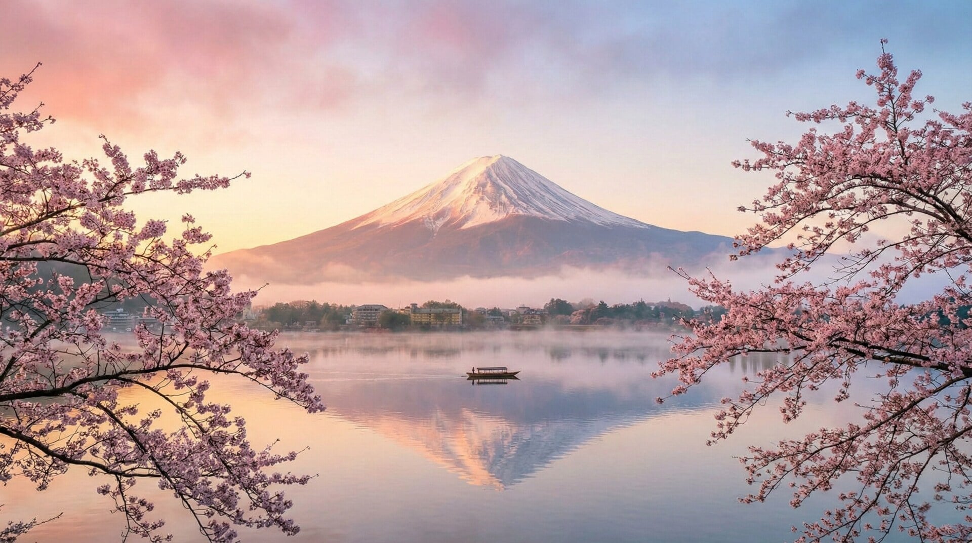 First sunrise over Mt. Fuji, Japan’s iconic peak