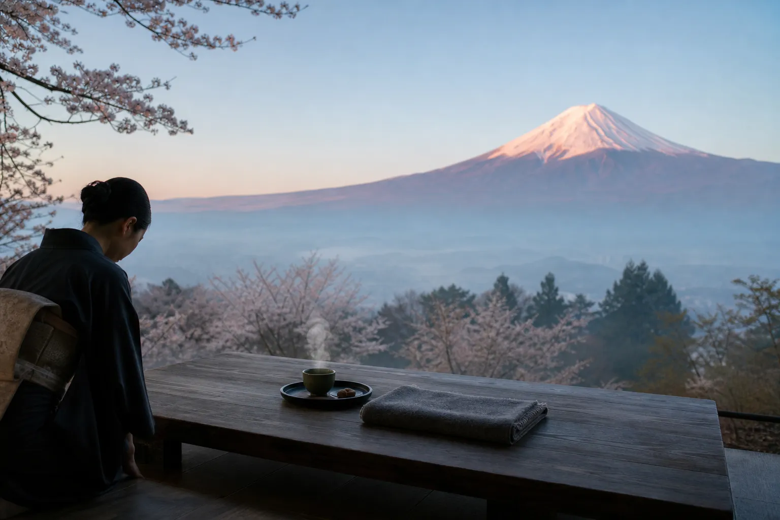 Private Mt. Fuji viewing experience at sunrise