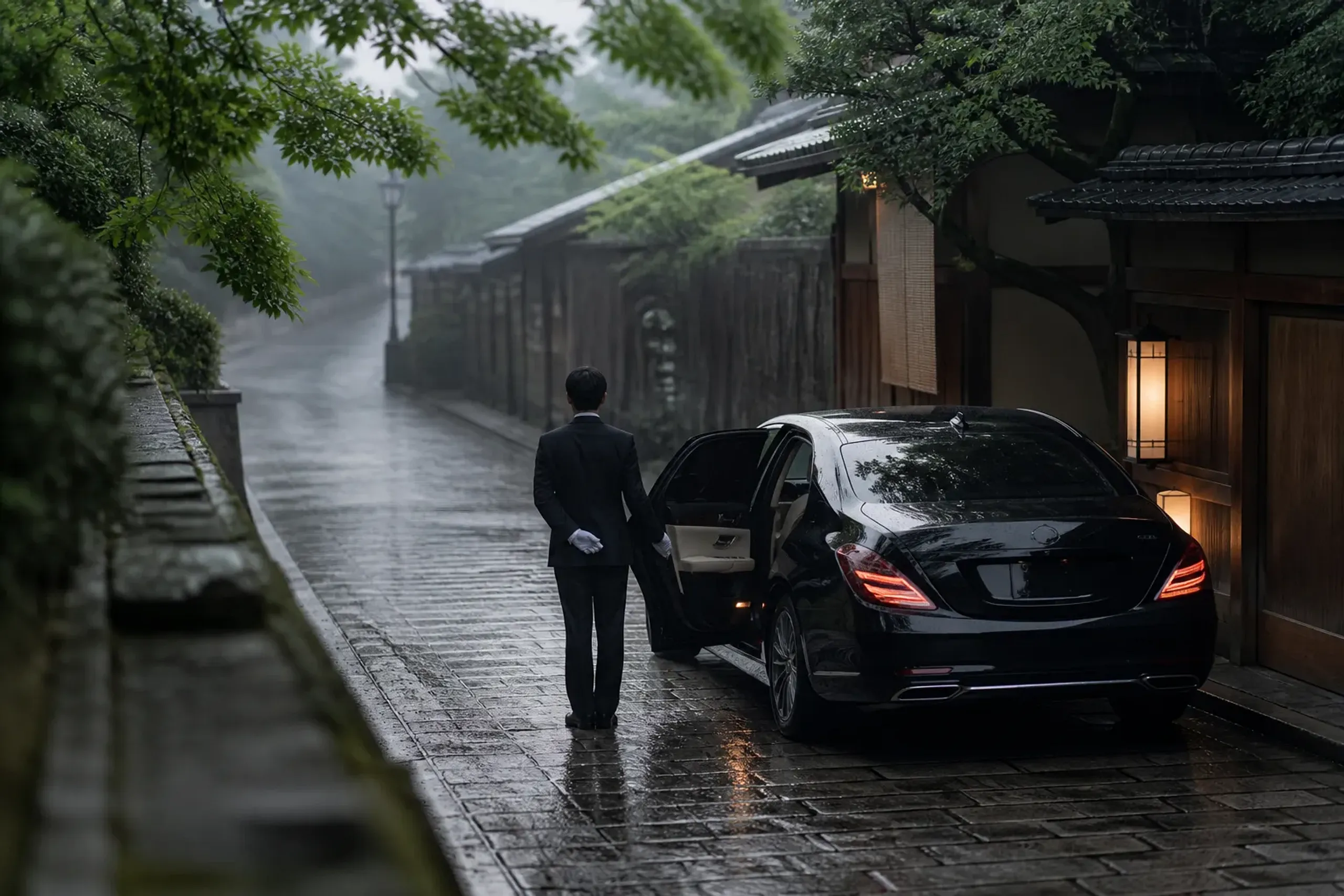 Kyoto Private English Chauffeurs from Japan Royal Service
