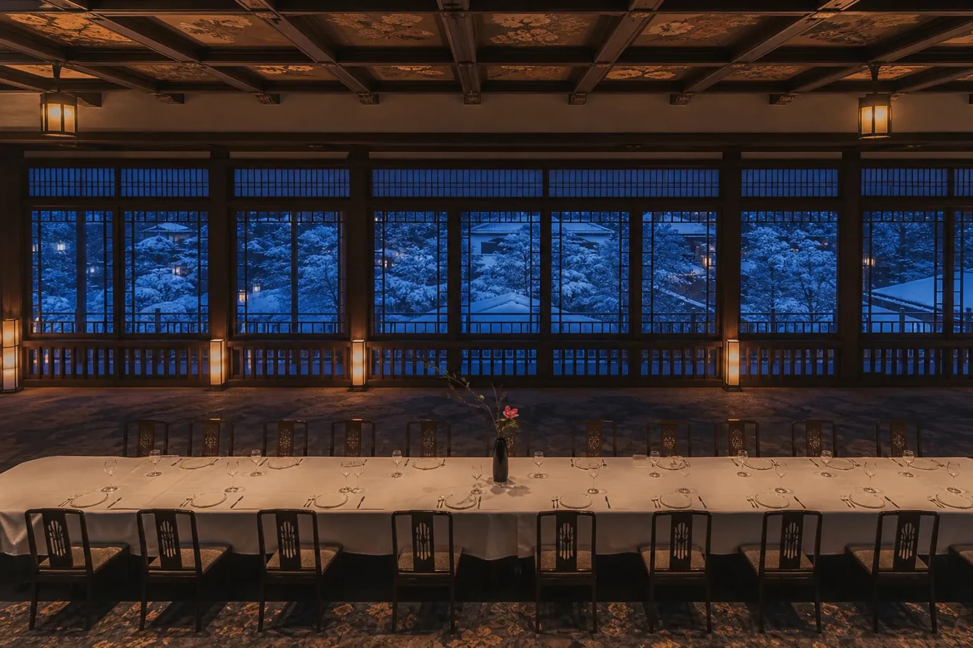 Restaurant Fujiya Hotel in Hakone