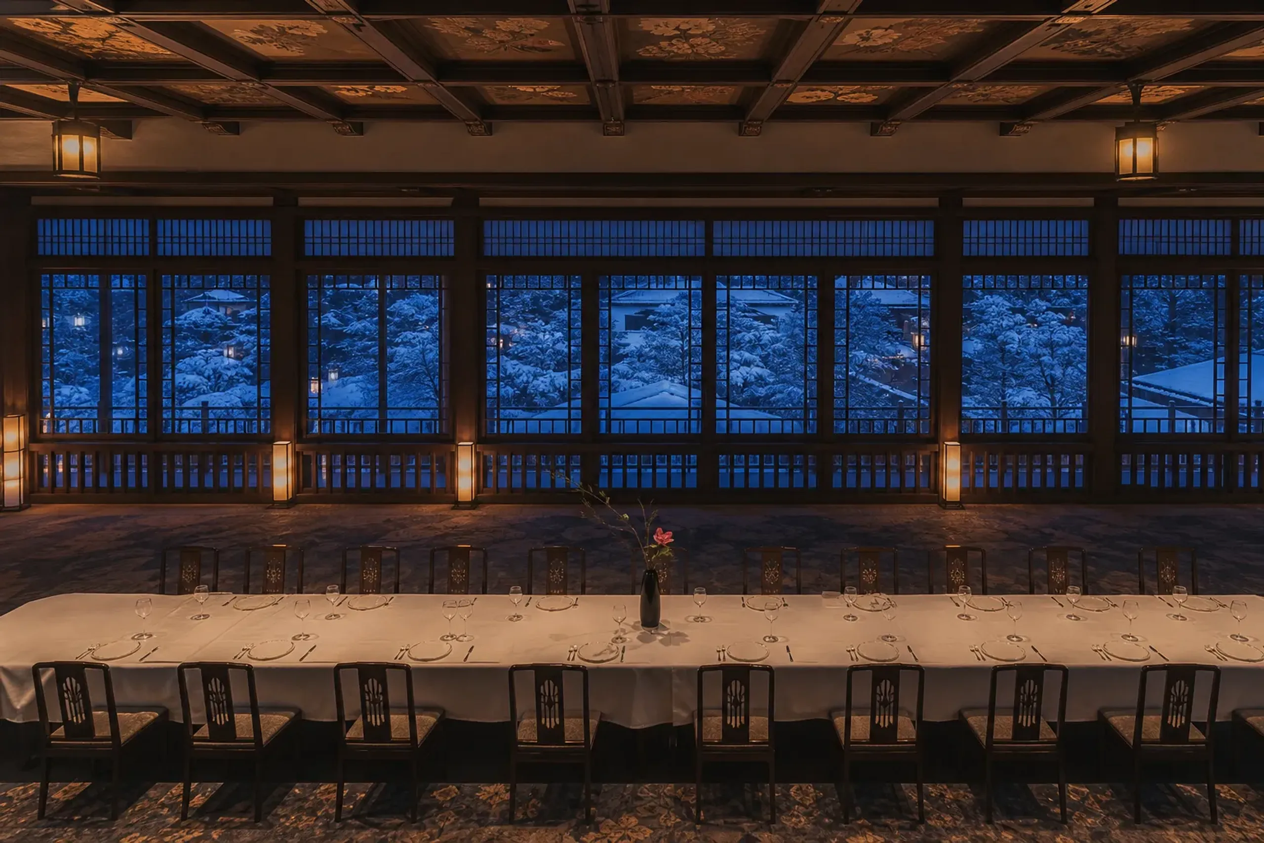 Restaurant Fujiya Hotel in Hakone
