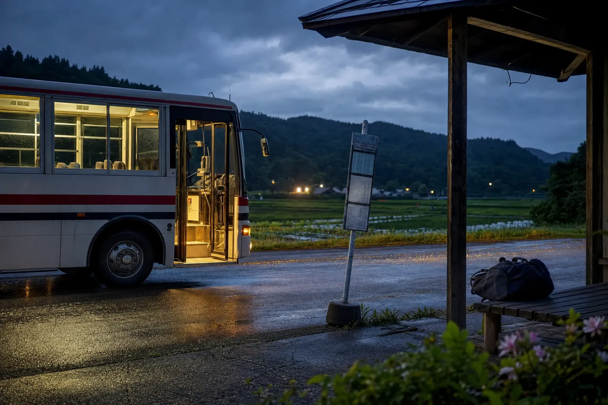 Once ashore, you need wheels. Public buses run (the English