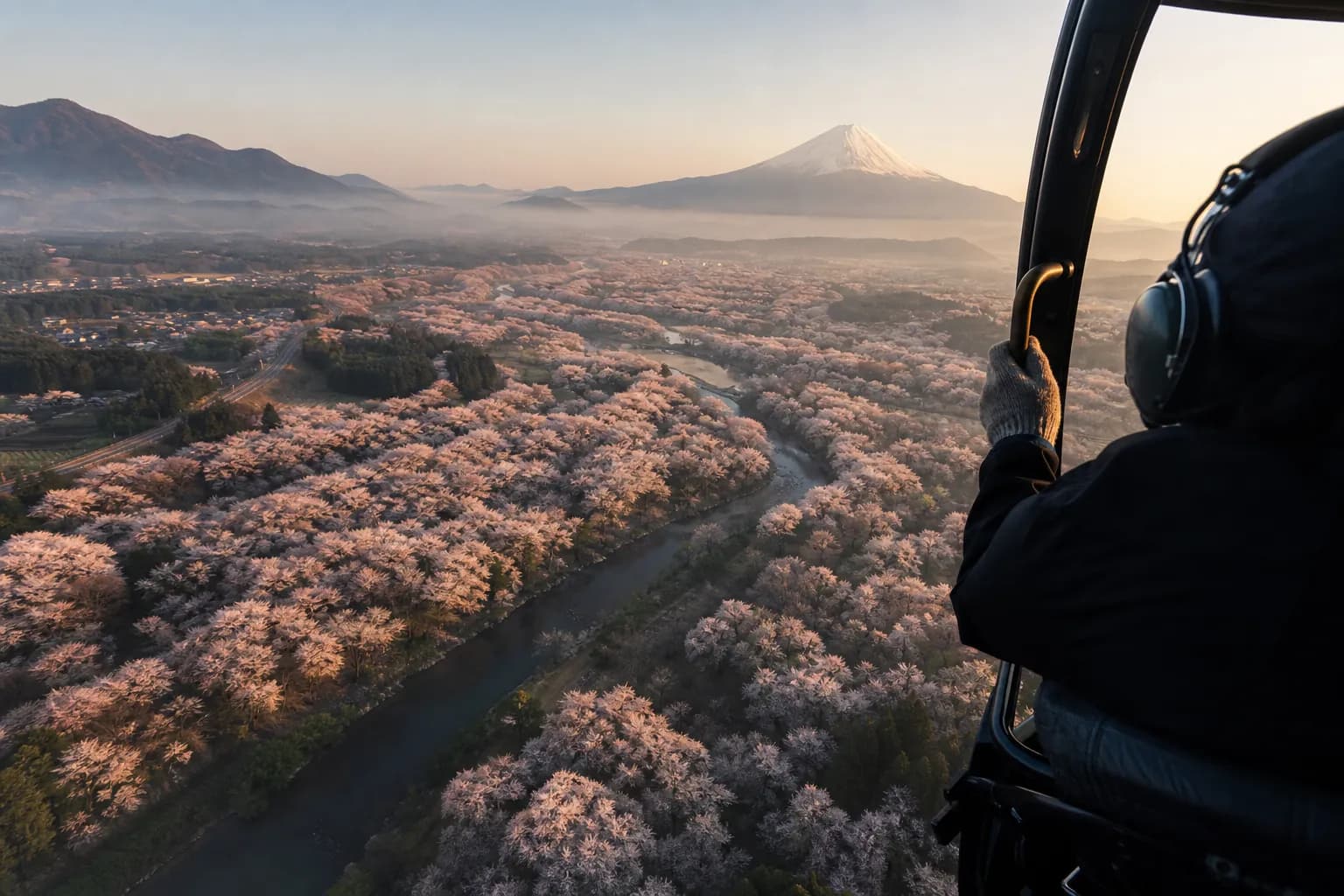 Sky-High Sakura: Private Helicopter Tours Now Open