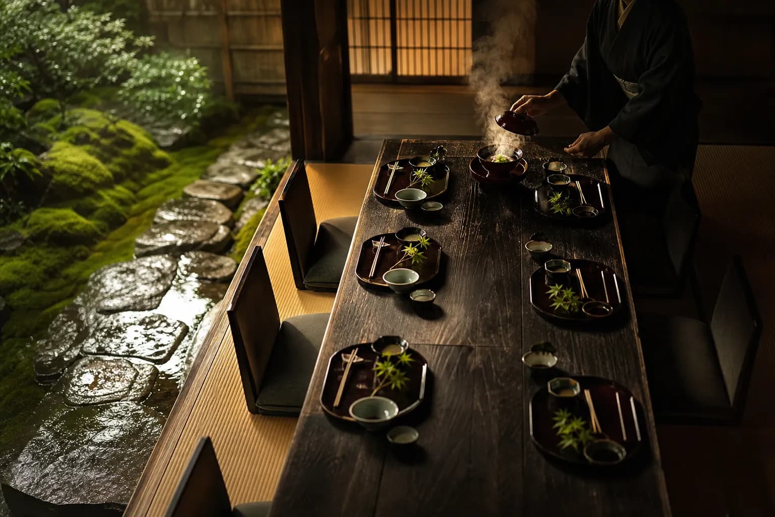 Sample Dinner Party Plan at Kyoto