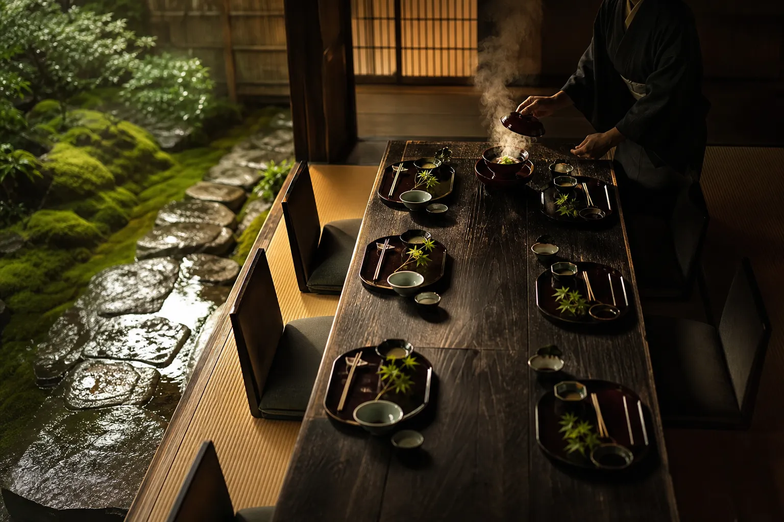 Sample Dinner Party Plan at Kyoto