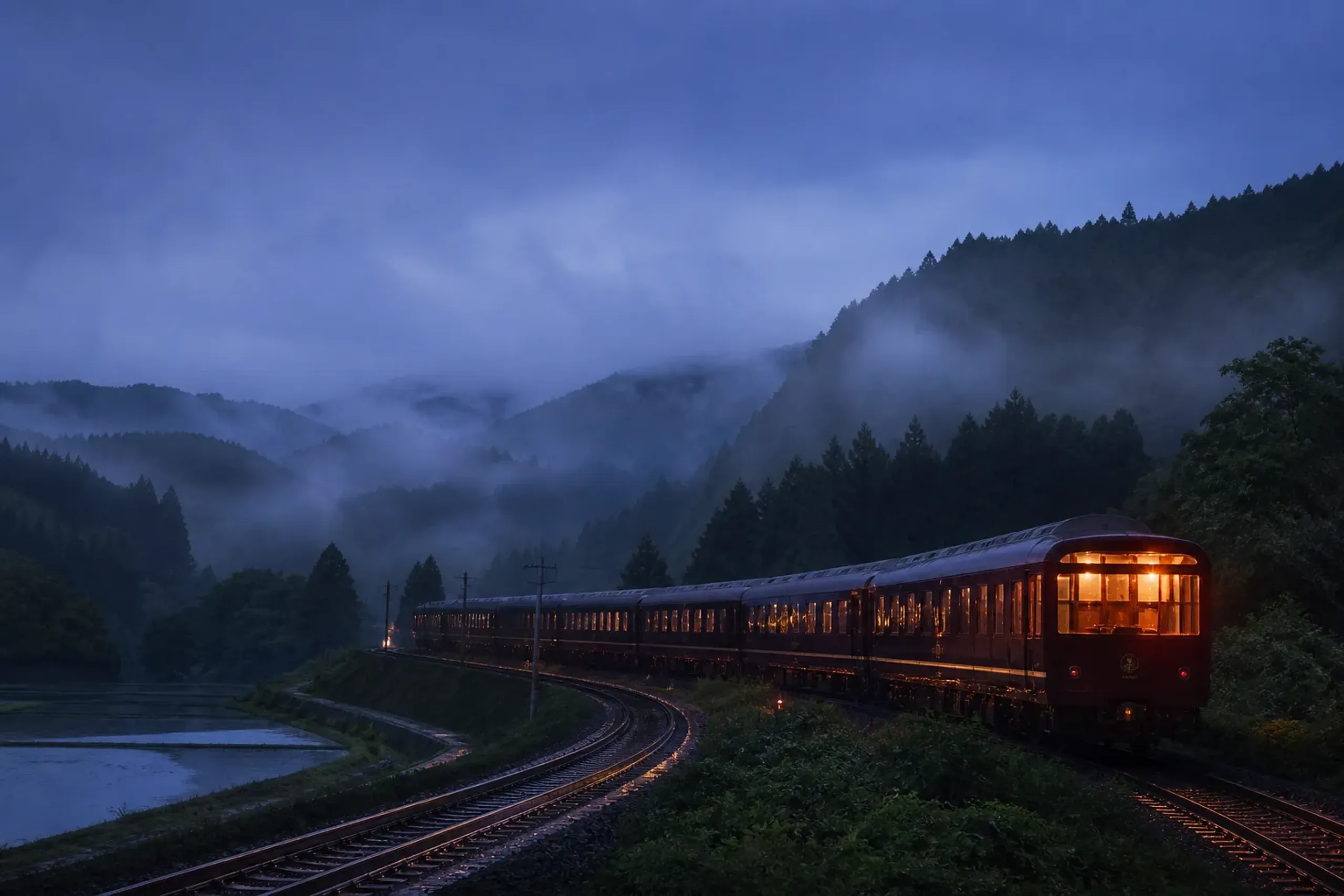 Twenty Guests, Seven Cars: Kyushu by Night Train