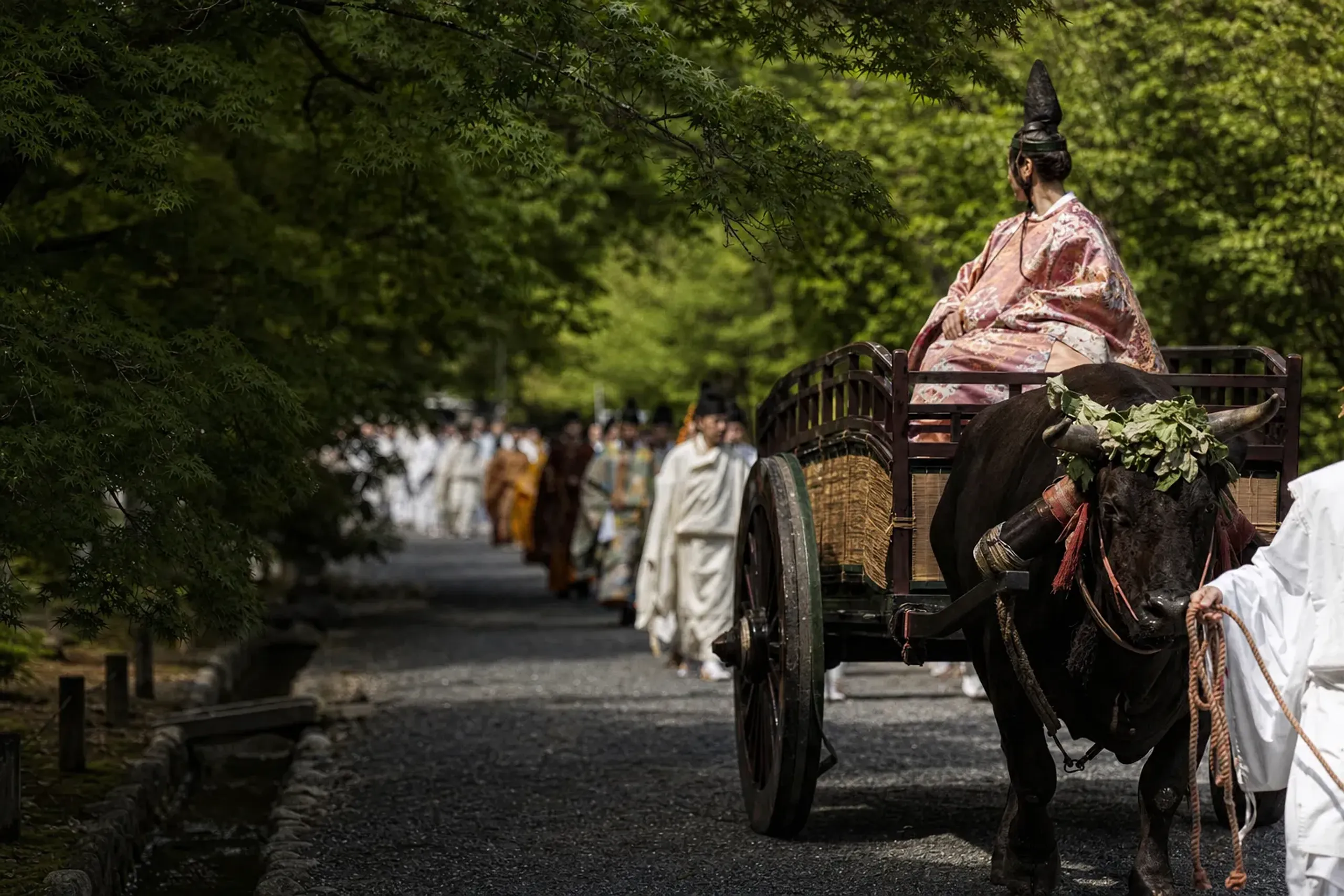 In May, Aoi Matsuri includes a formal procession, and Kyoto’