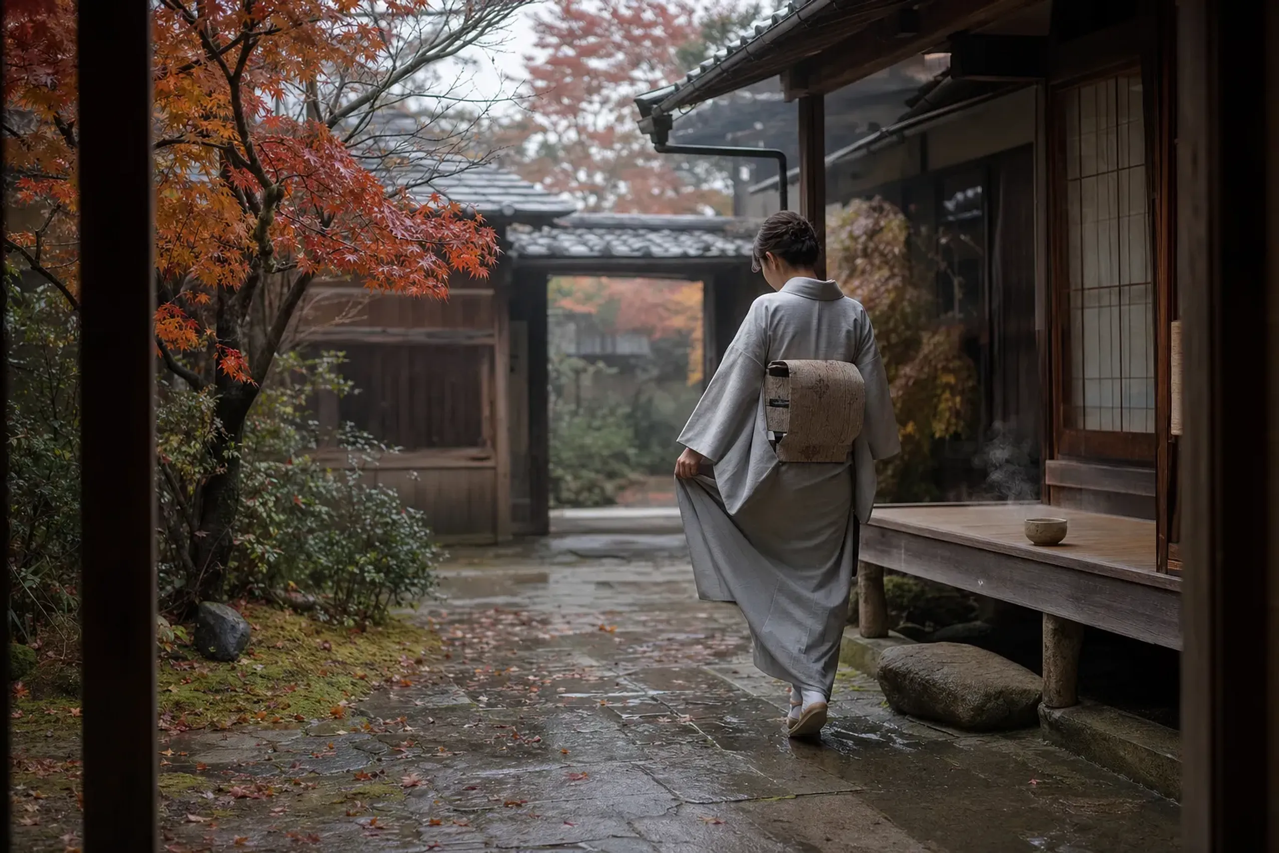 If you plan kimono, we recommend building the day around