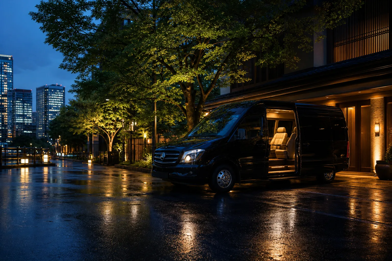 Unparalleled Luxury Sprinter Experience for Group Travel in Tokyo