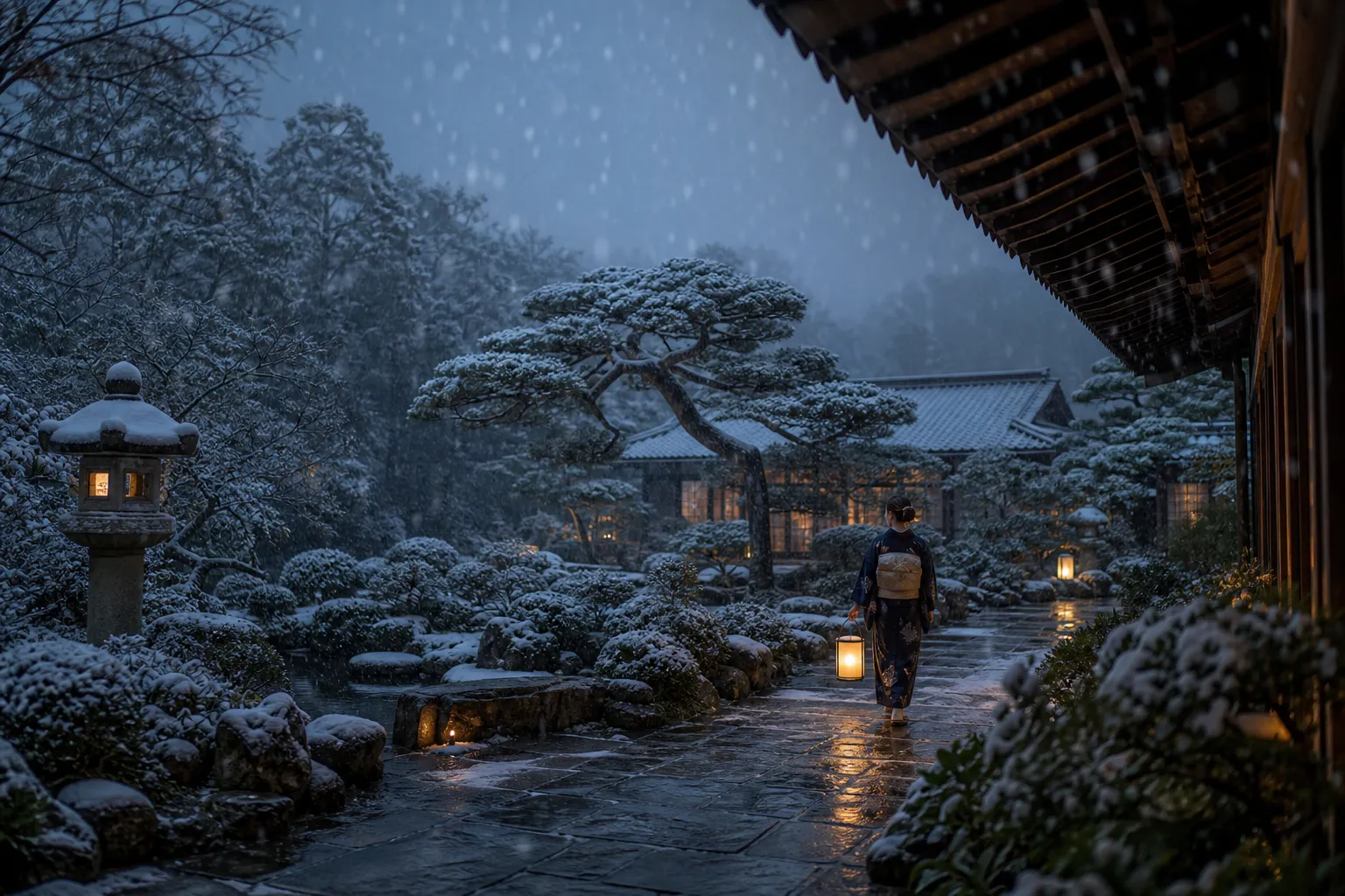 winter, luxury