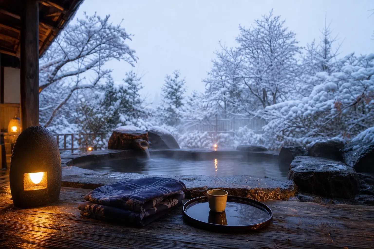 winter, luxury