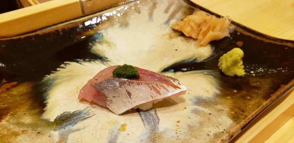 The omakase counter