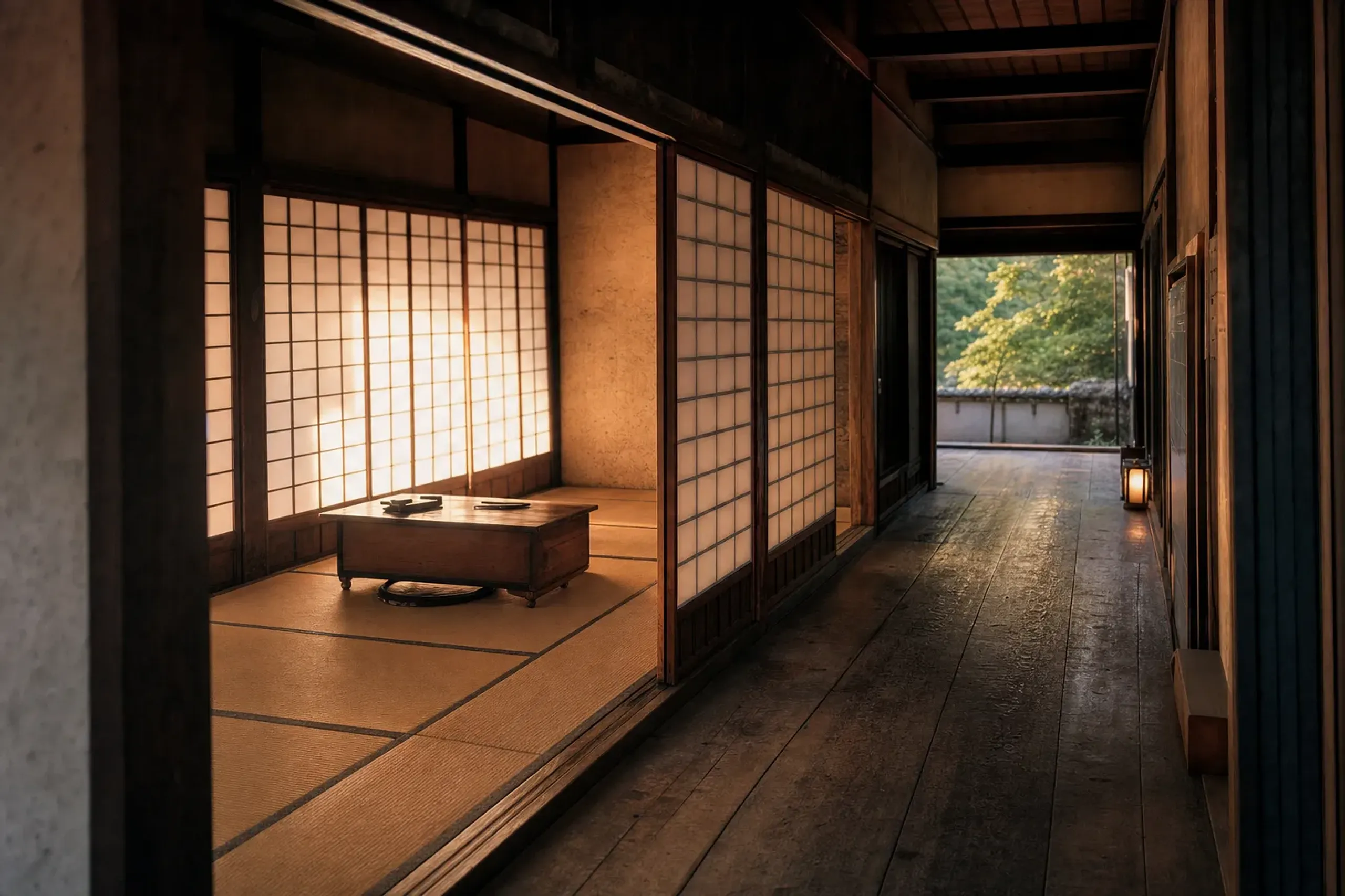 the tatami-floored administrative rooms and wooden corridors inside Takayama Jinya, Japan's only surviving Edo-era government office building
