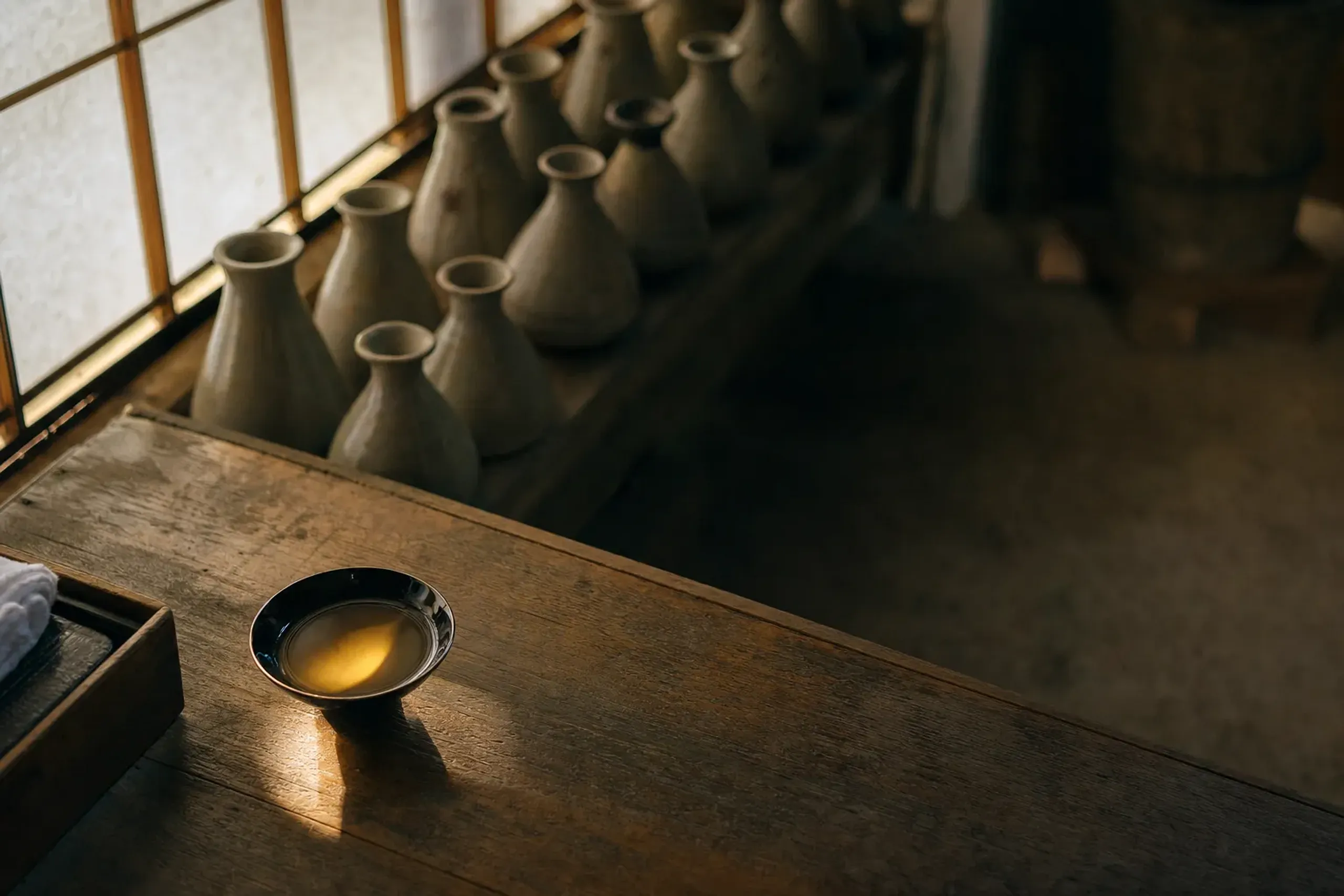 At the first national sake competition, in Tokyo in 1907,