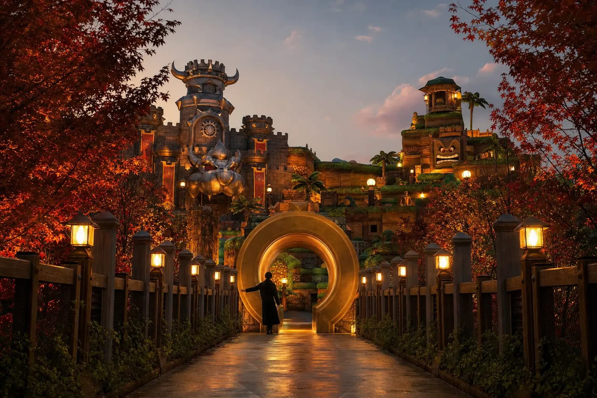 The Kingdom Is Yours: Skipping Every Line Through Super Nintendo World and Donkey Kong Country