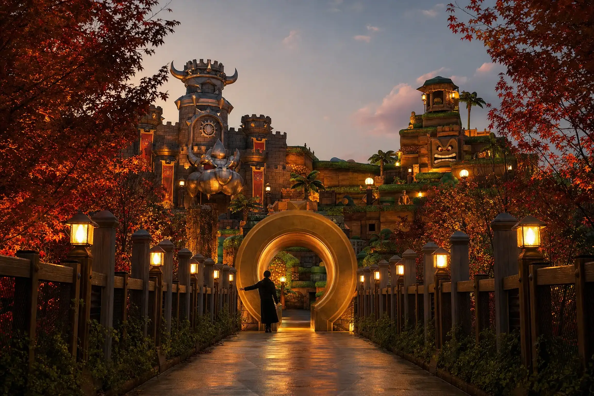 The Kingdom Is Yours: Skipping Every Line Through Super Nintendo World and Donkey Kong Country