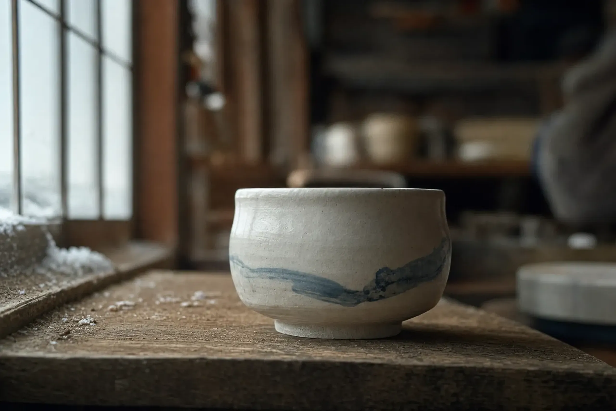 The Porcelain Made Thick on Purpose — Tobe, Matsuyama