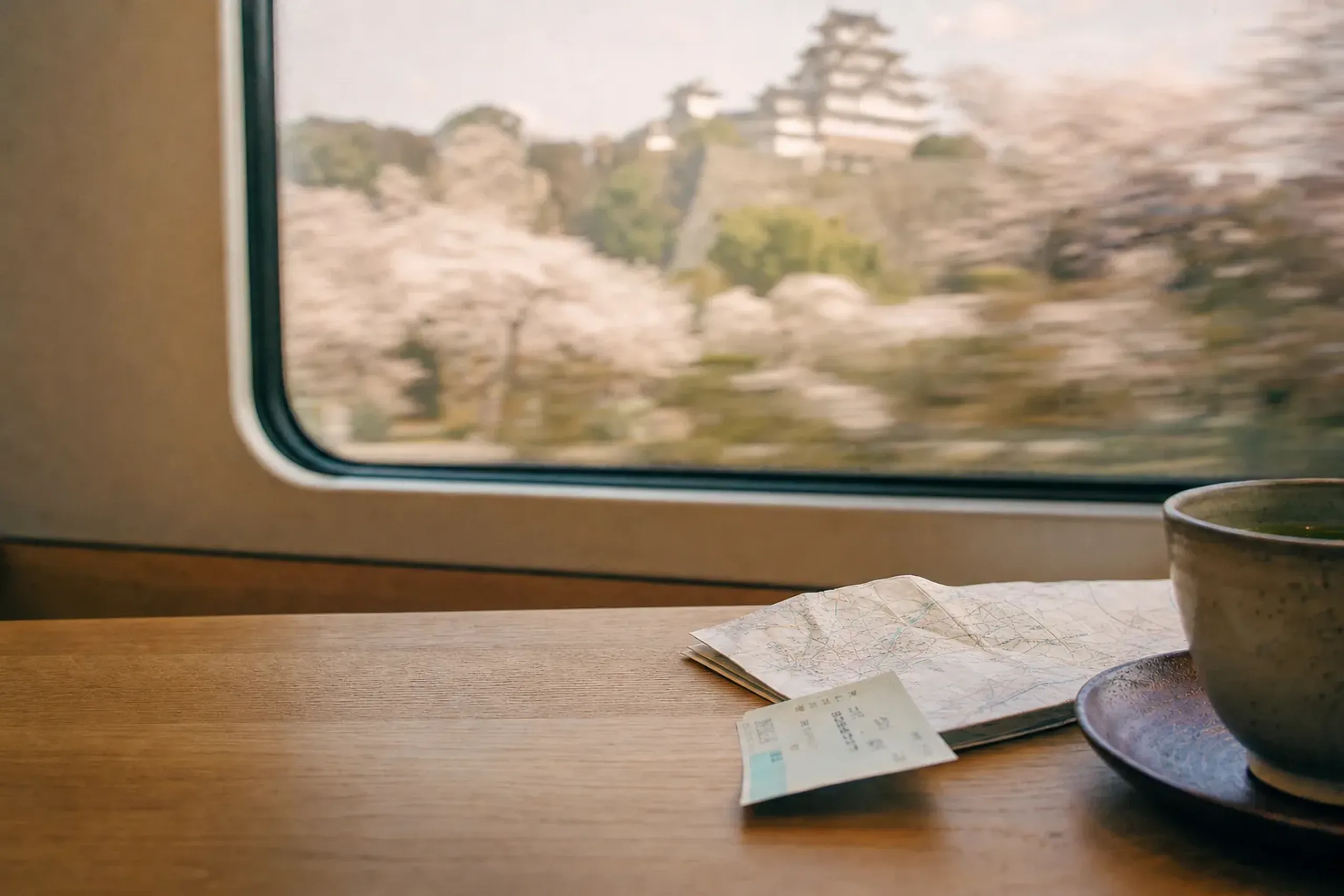 From Kyoto, Nara, Himeji, and Hikone are each within about