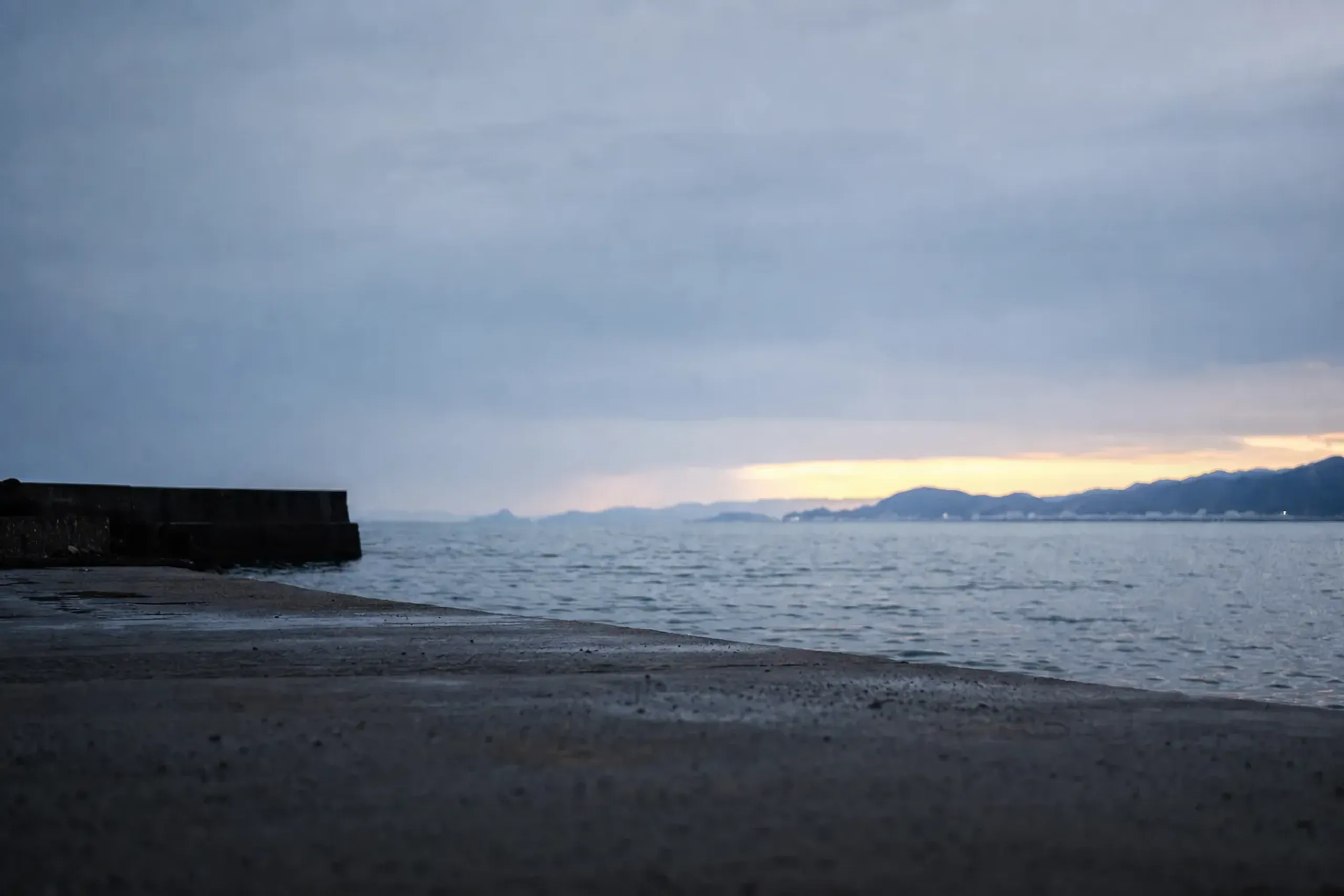 Kanazawa sits on the Sea of Japan coast; Okayama is