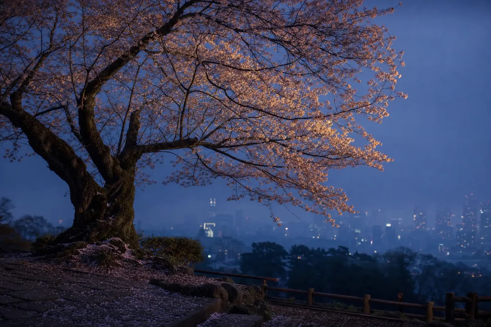 One Tree Decides: Tokyo in Blossom