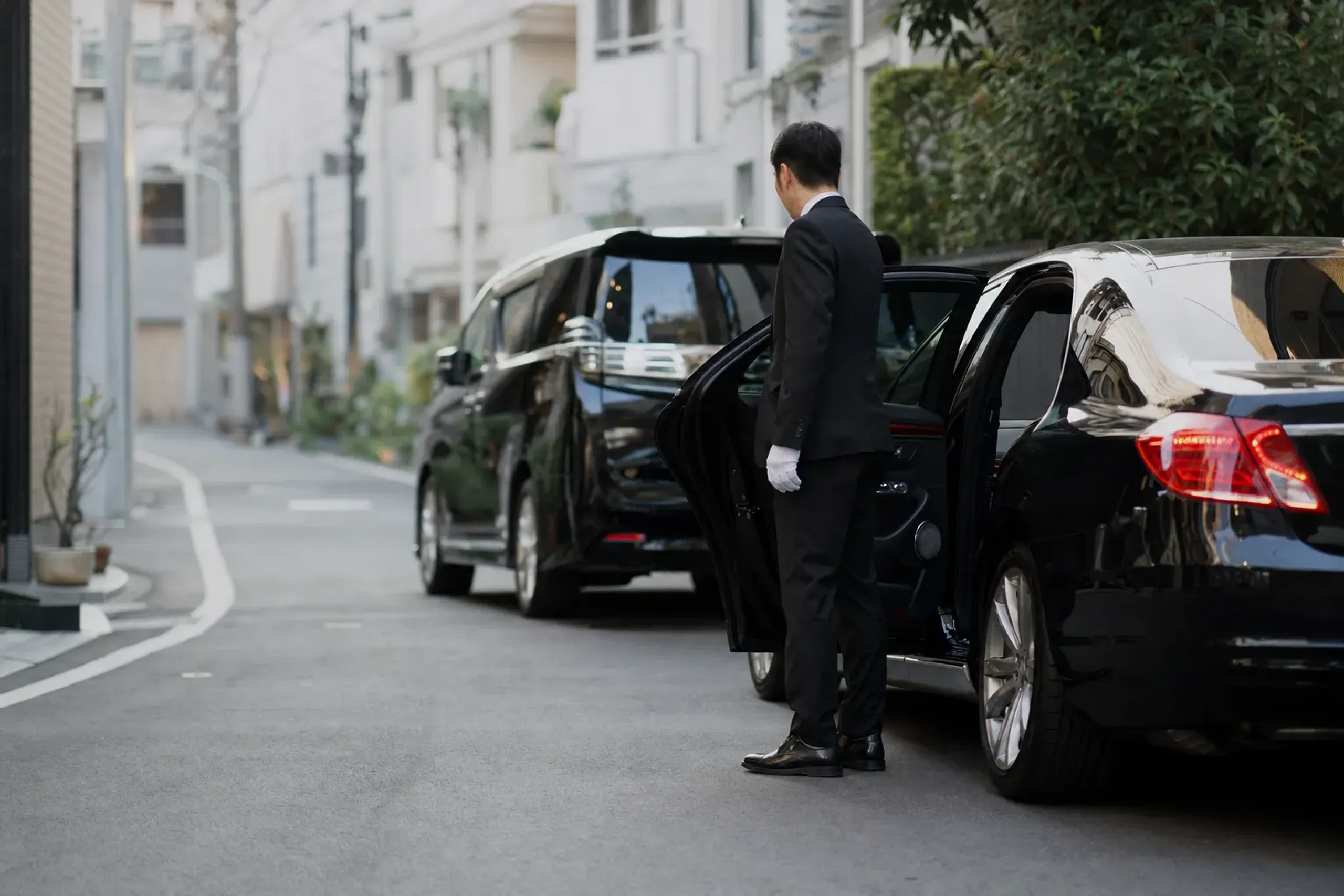 For transportation, we match the vehicle to your party size,