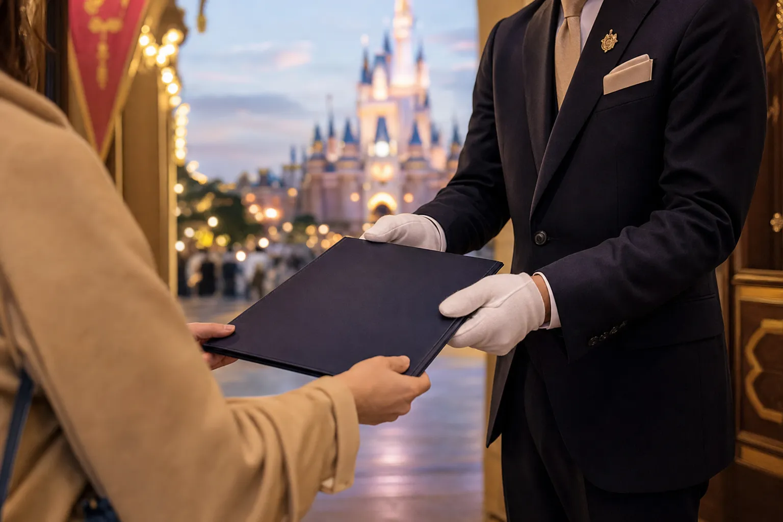 A Tokyo Disneyland suite stay, the key to VIP Tour eligibility.