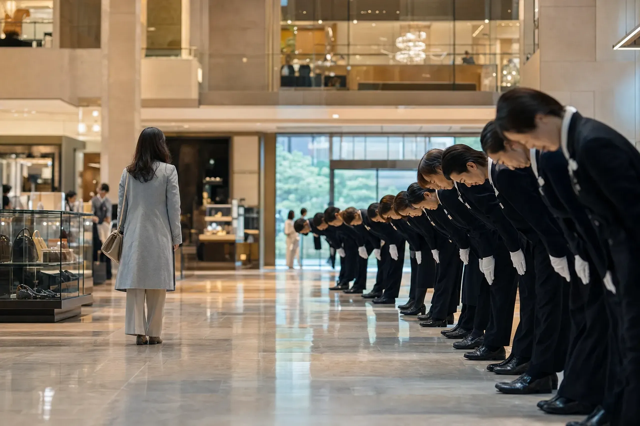 Department stores remain a serious part of Japan’s luxury ec