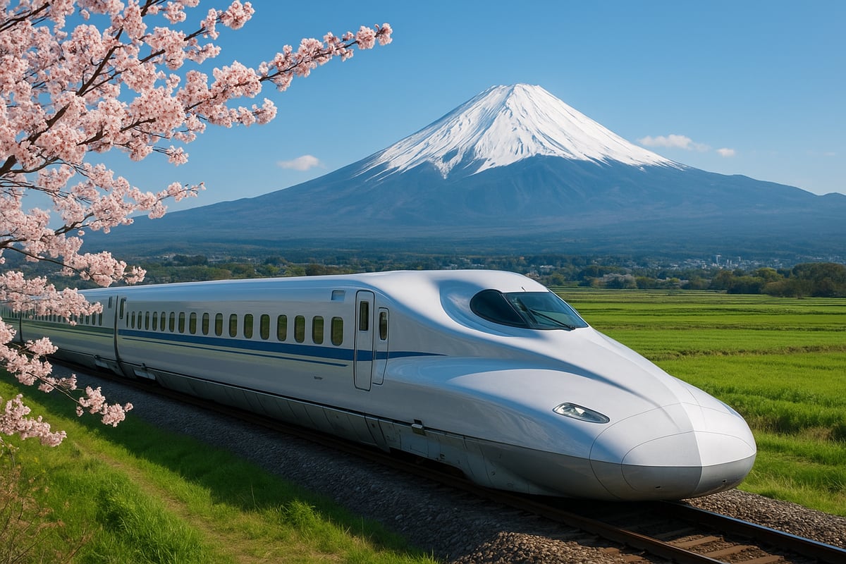 Bullet Train (Shinkansen): The Fastest and Most Popular Option