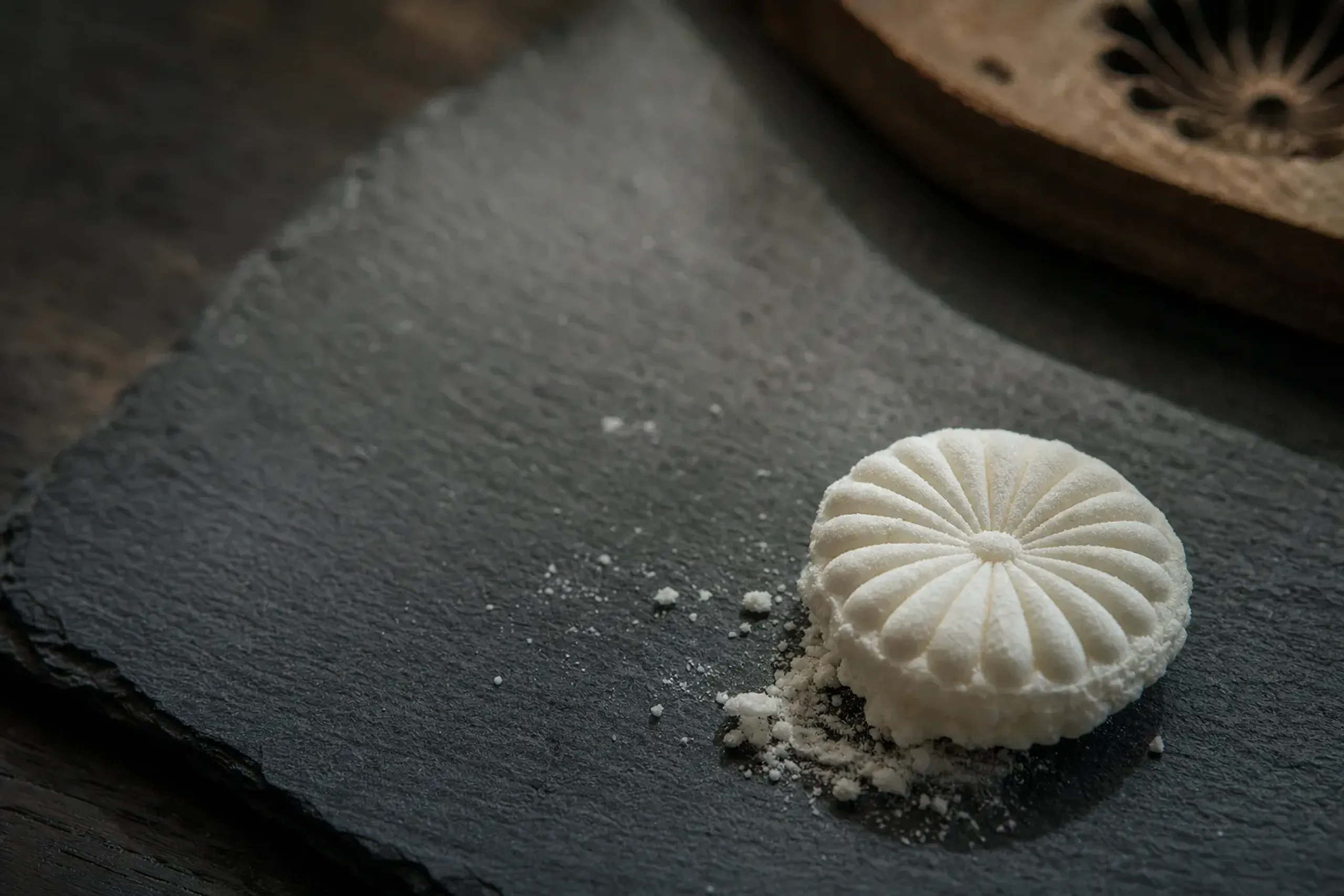 Wasanbon is a sugar, not a sweet, and it is