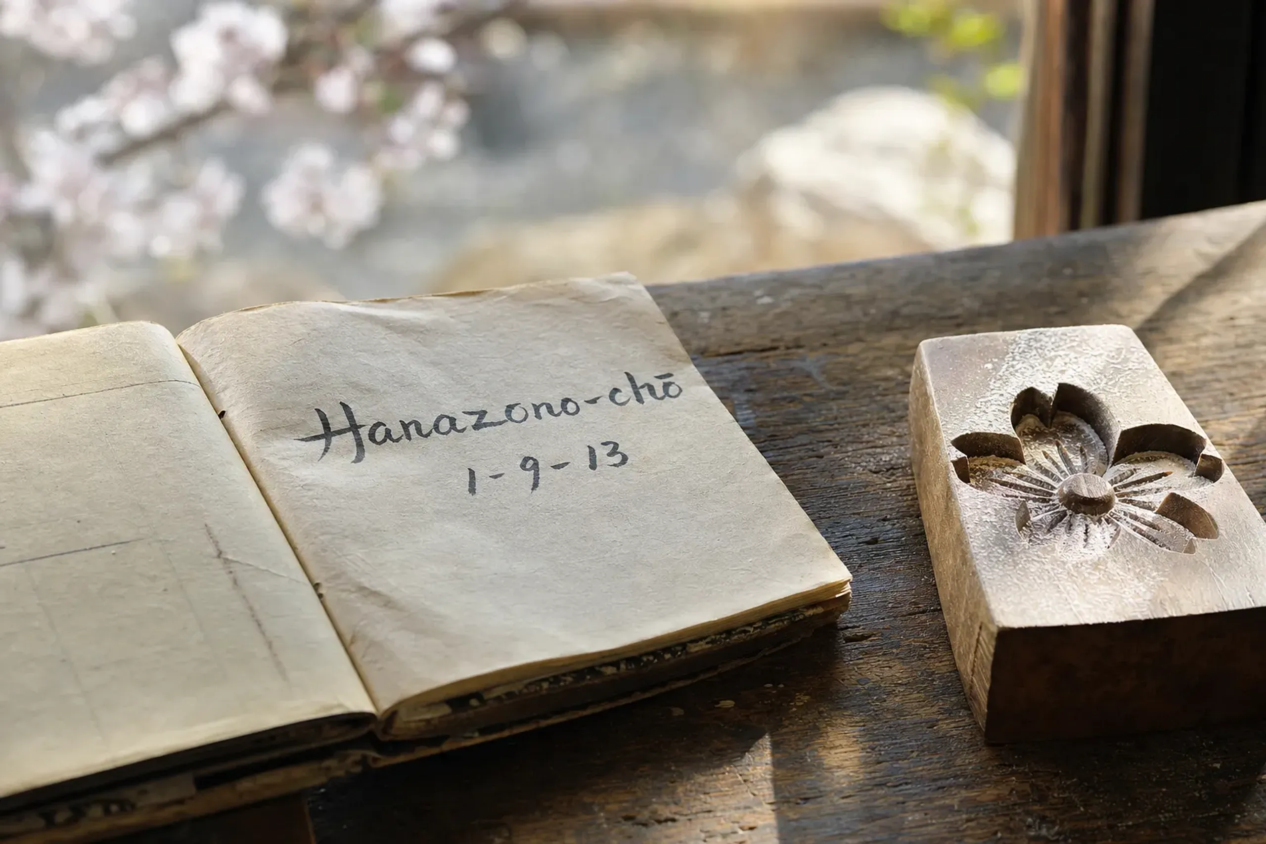 From the workshop's own pages: Hanazono-chō 1-9-13, Takamats