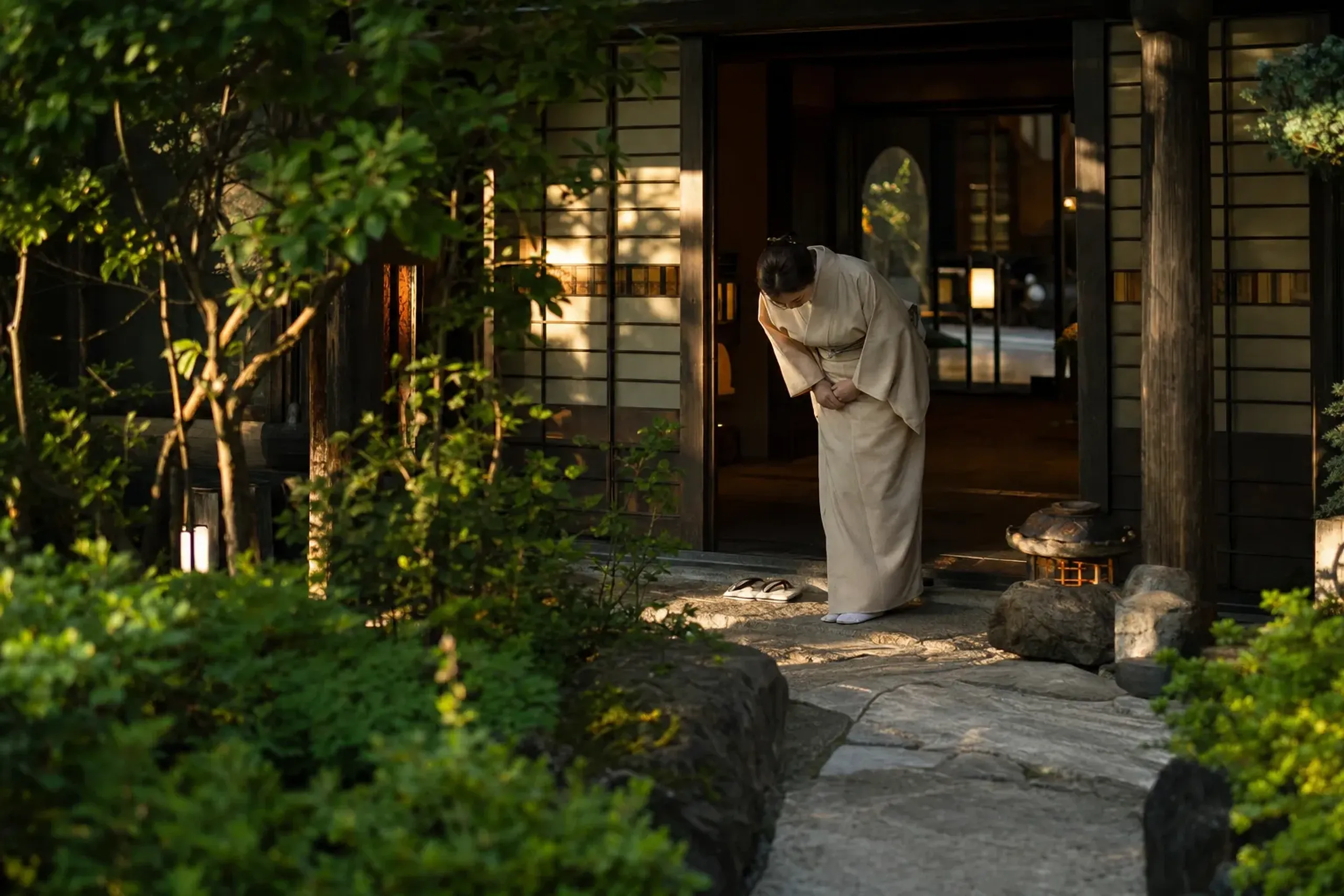 Most ryokan begin welcoming guests in the mid-afternoon, and