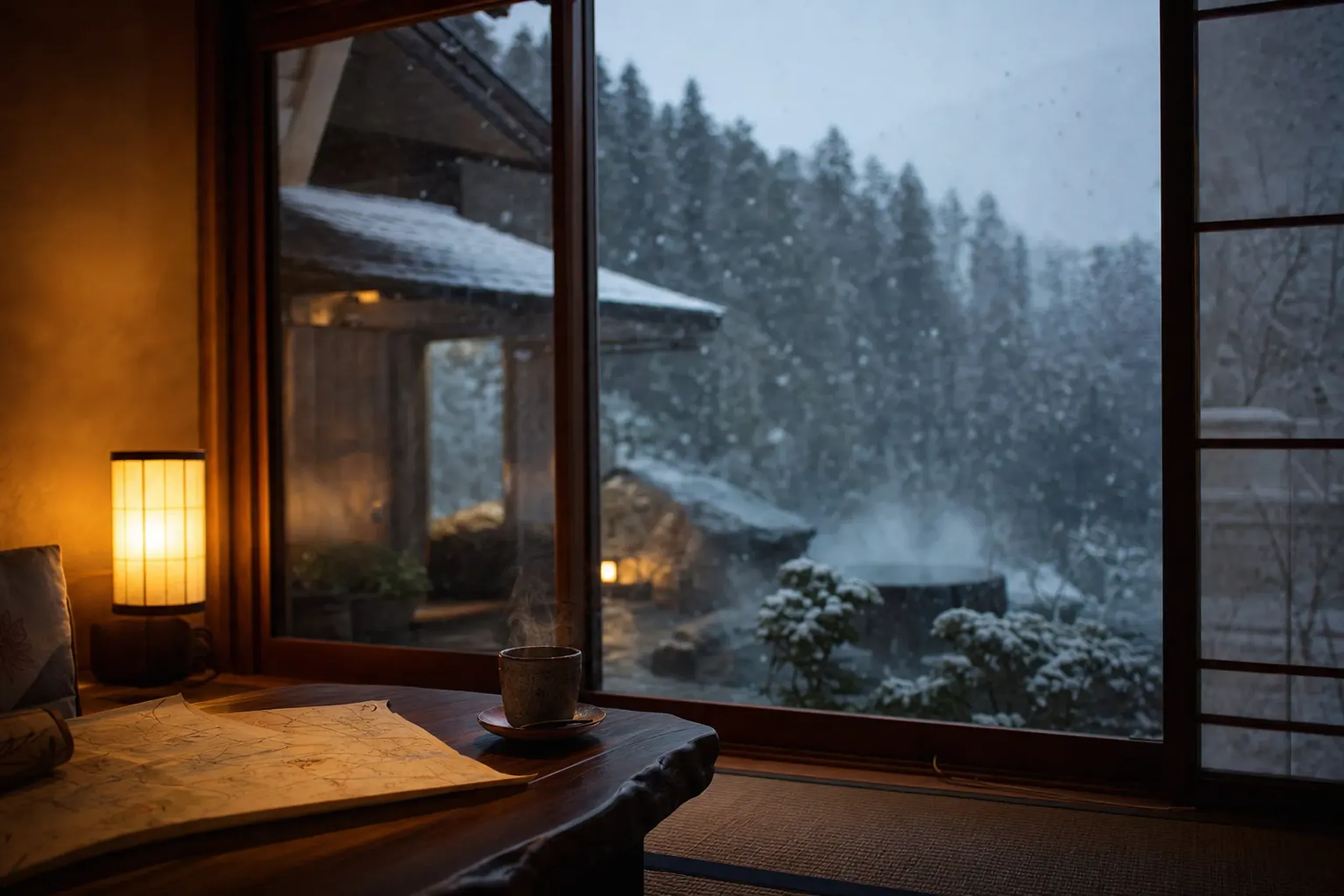 When you are ready to plan a winter onsen stay