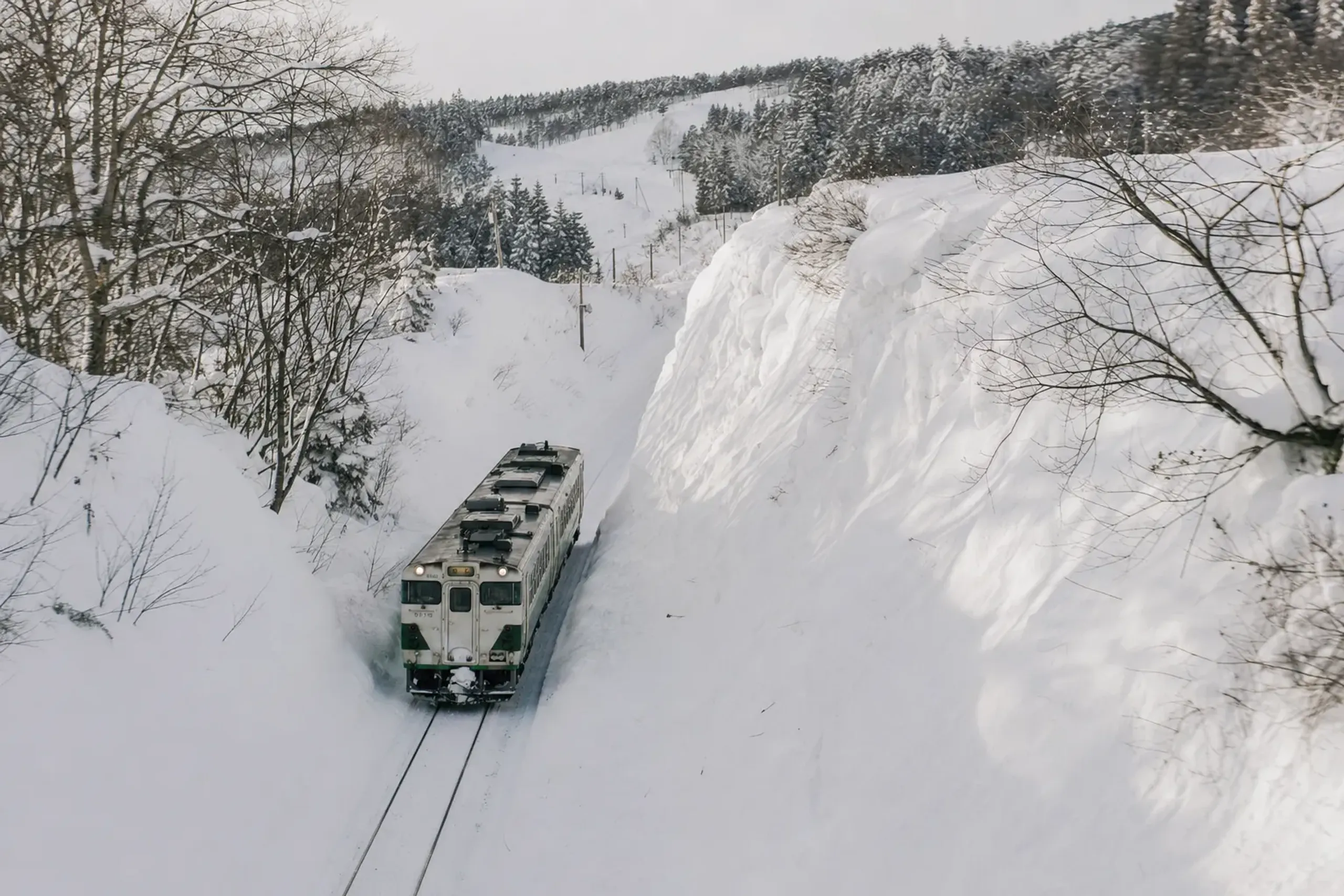Winter can quietly reshape transport corridors in snowy regi