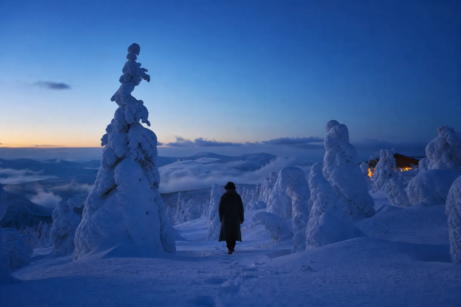 Zao Onsen, Winter