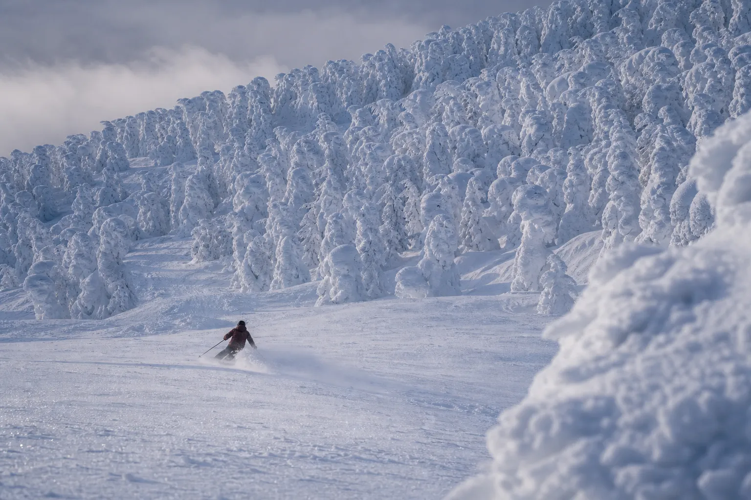 Zao Onsen in winter
