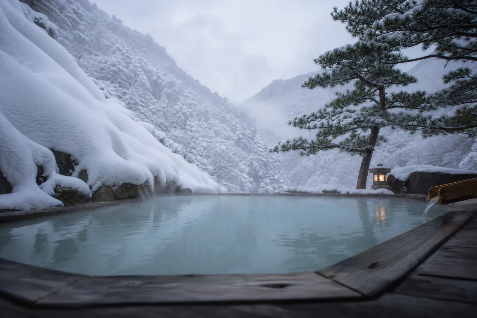 Zao Onsen, Winter