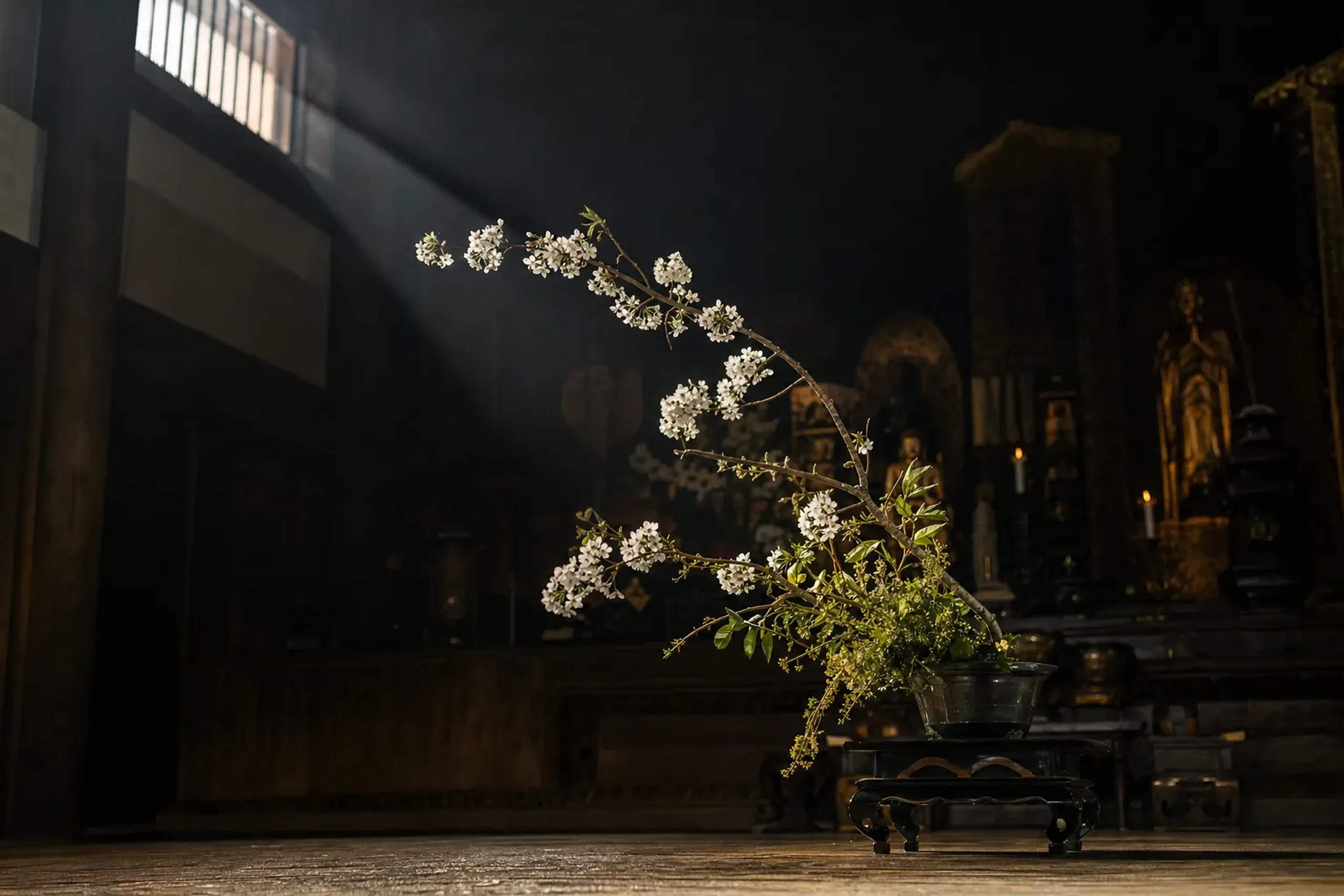 It is not “just flowers.” It is a temporary reworking