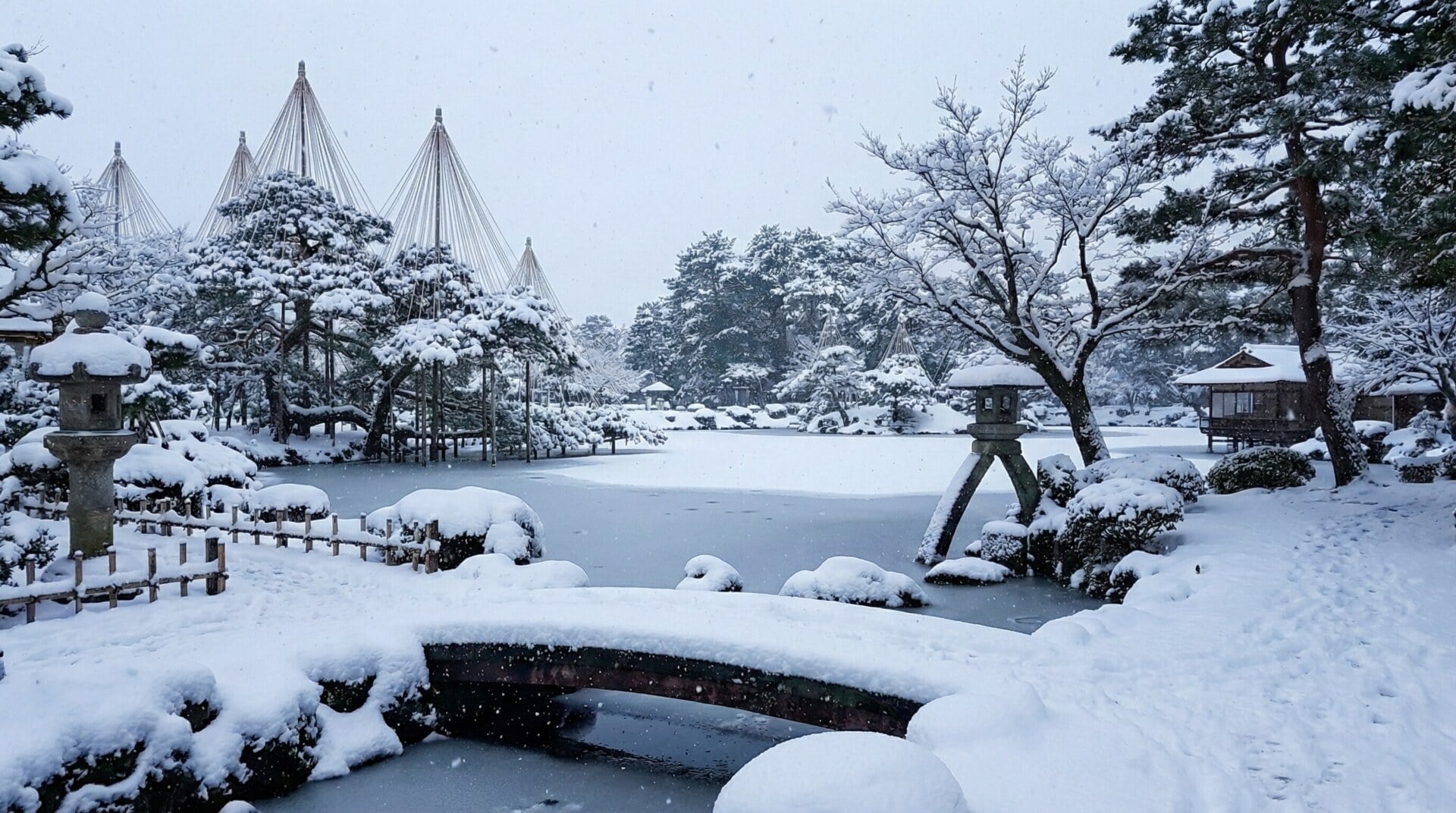 冬の金沢・兼六園