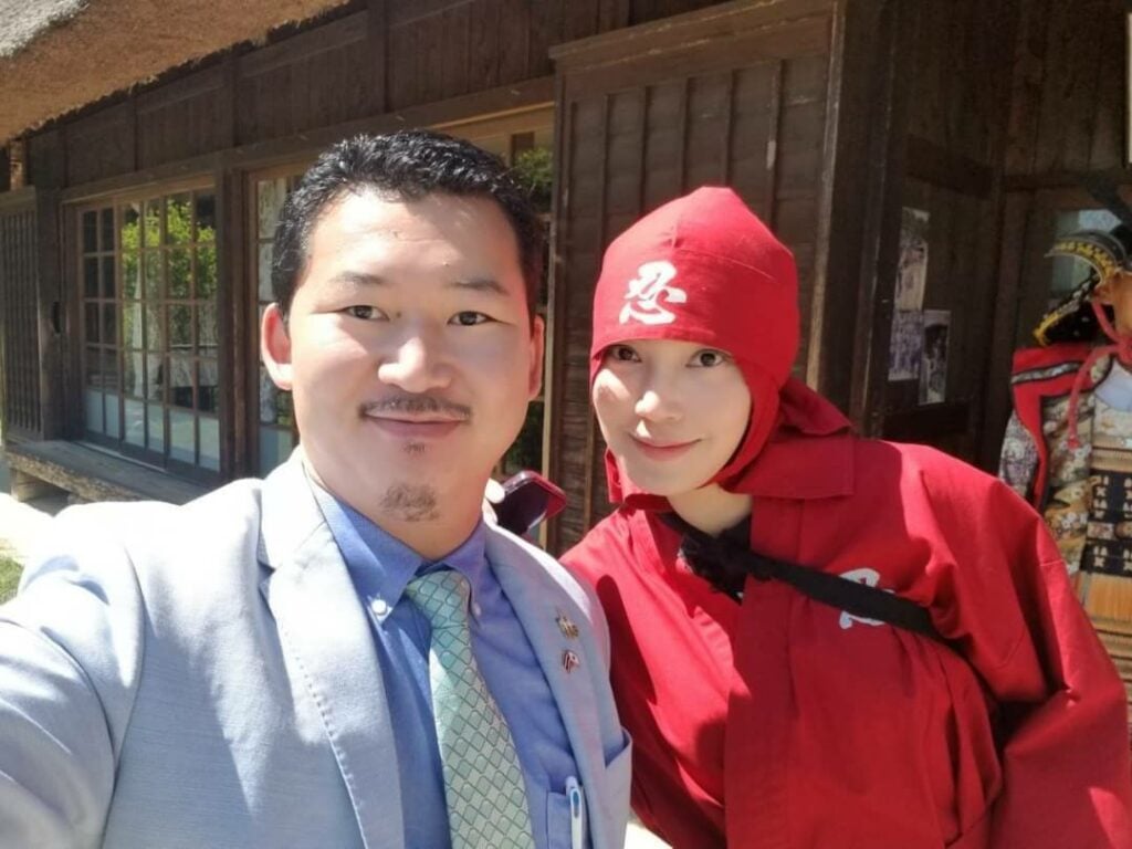 คุณเมย์ พิชญ์นาฏ สาขากร with Japan Royal Service