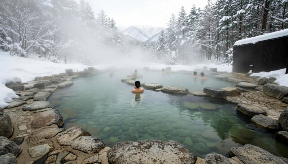 Zao Onsen, Winter